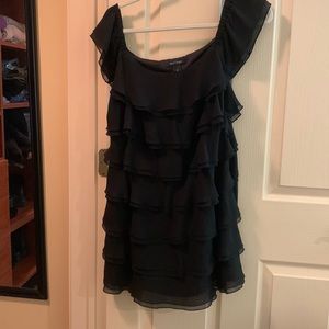 White House Black Market Mini Dress- off the shoulder. Size 12.